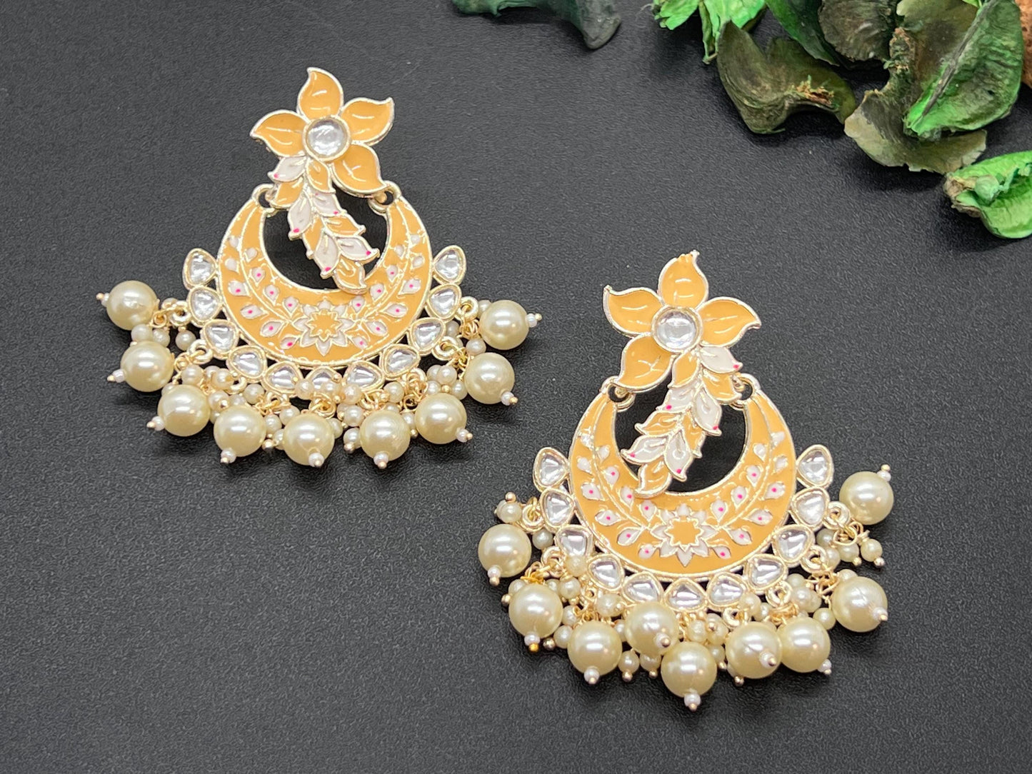 Chandbali earrings