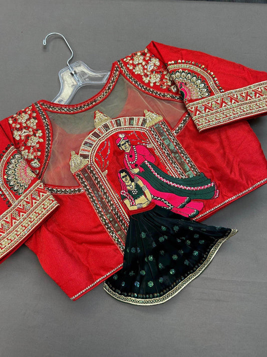 Dulha dulhan blouse