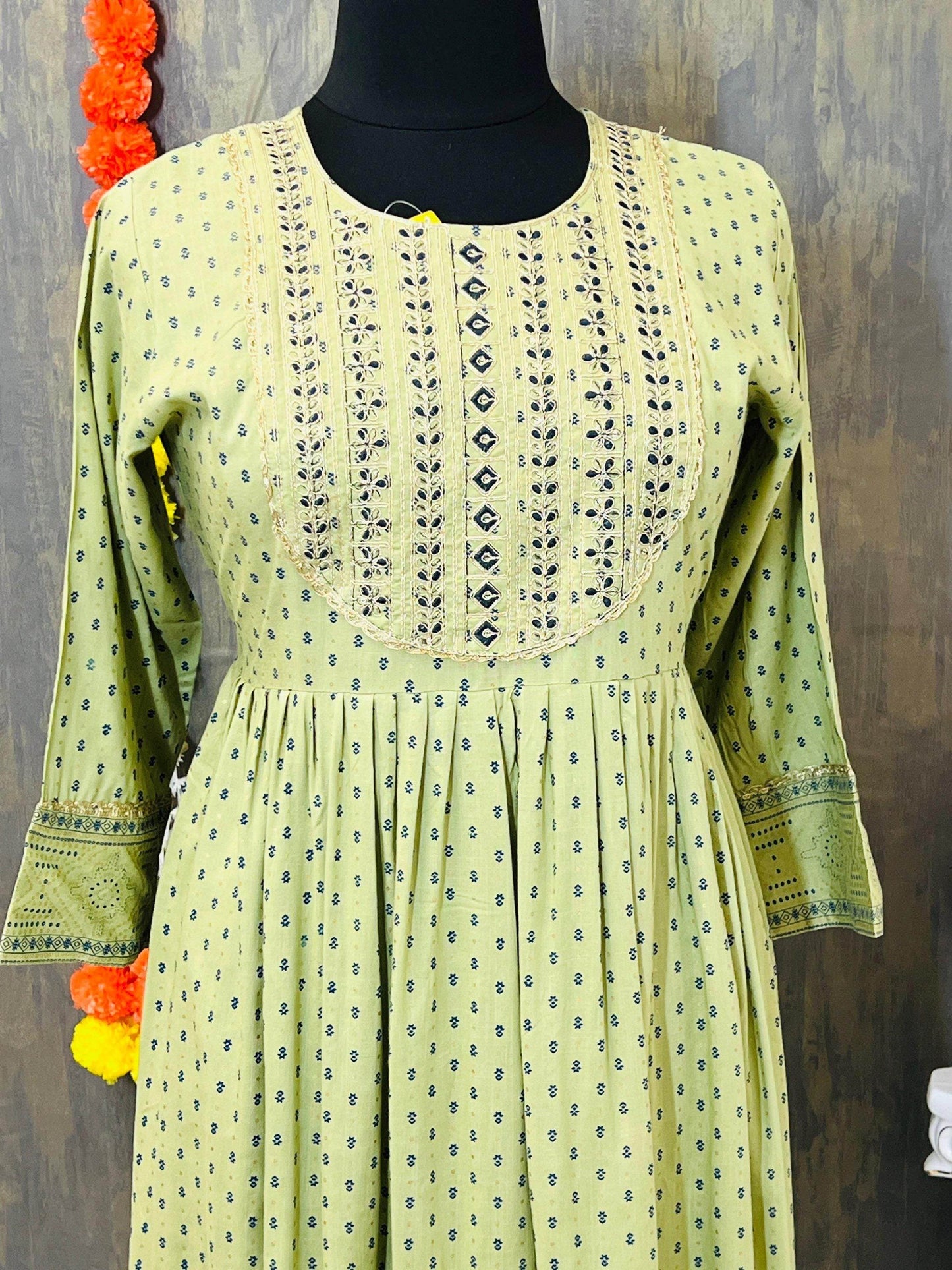 Cotton long kurti