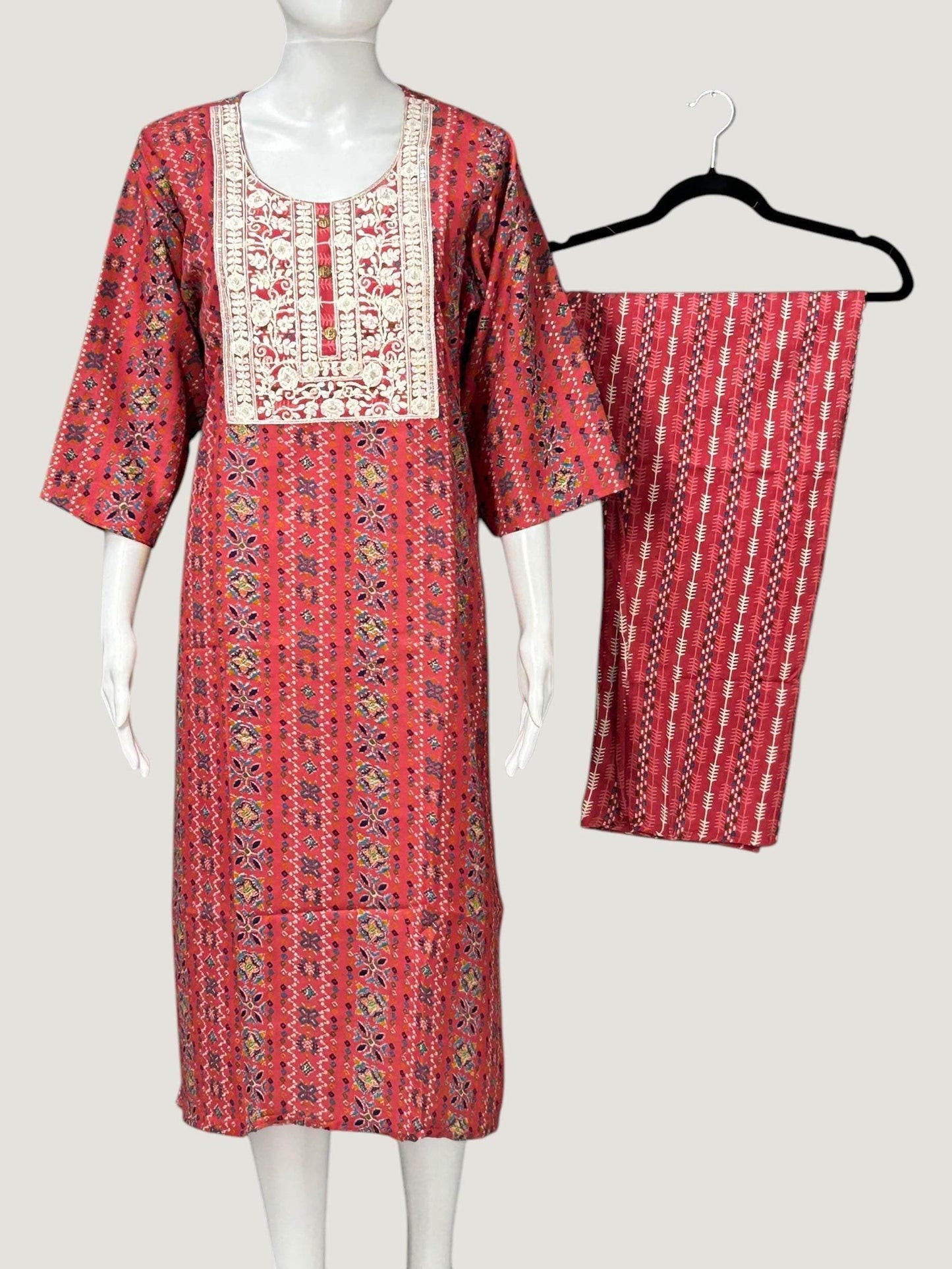 Cotton Kurti pant set
