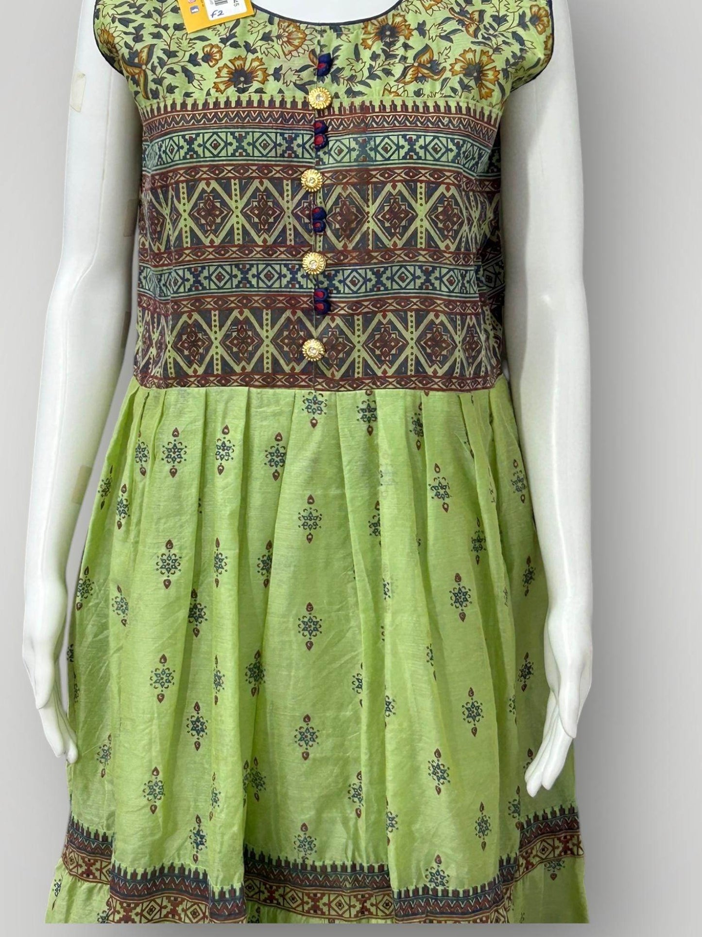 Chanderi Silk long kurti