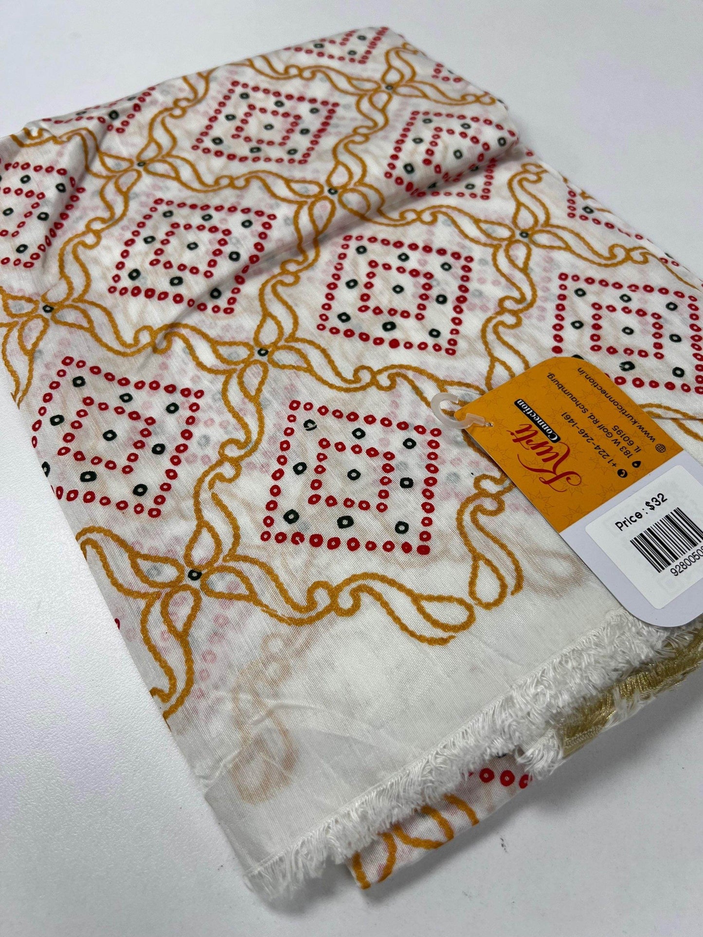 Bandhani print dupatta