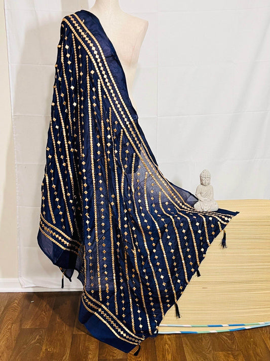 Chiffon silk dupatta