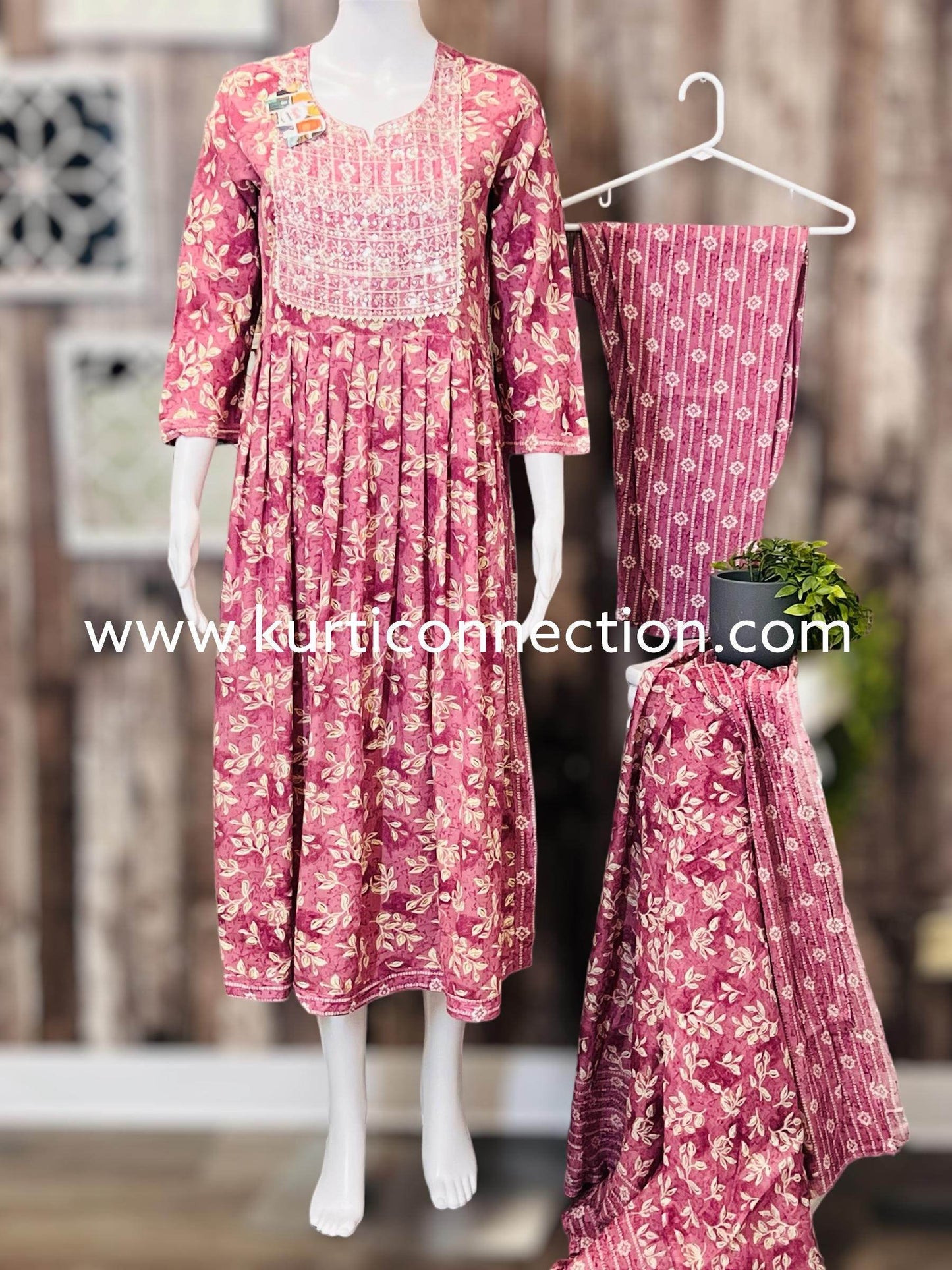 Cotton kurti set : SALE