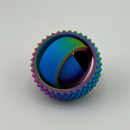 Multi Color Spiky Gyro Fidget Spinner - Concordia Style Boutique