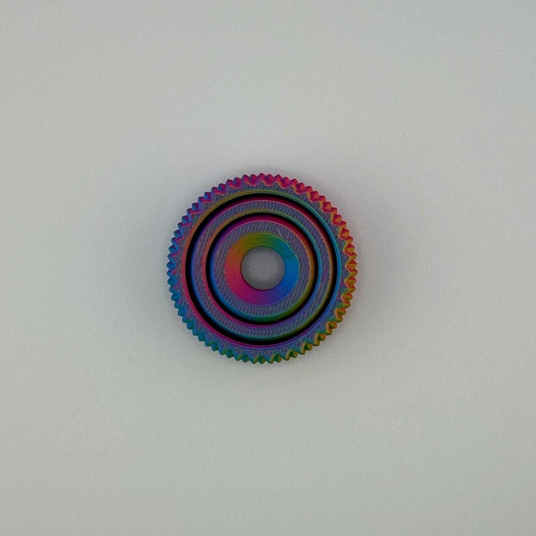 Multi Color Spiky Gyro Fidget Spinner - Concordia Style Boutique