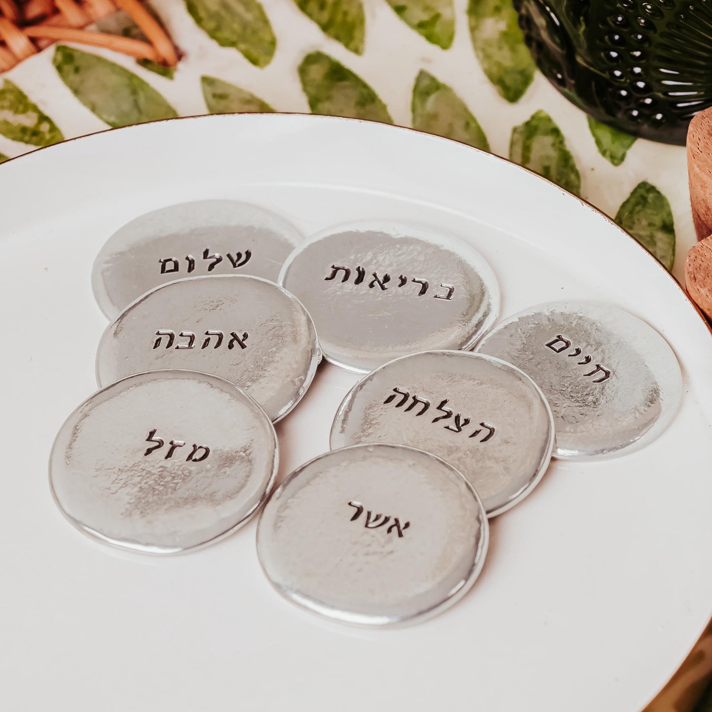 Sheva Brachot Worry Stones Set