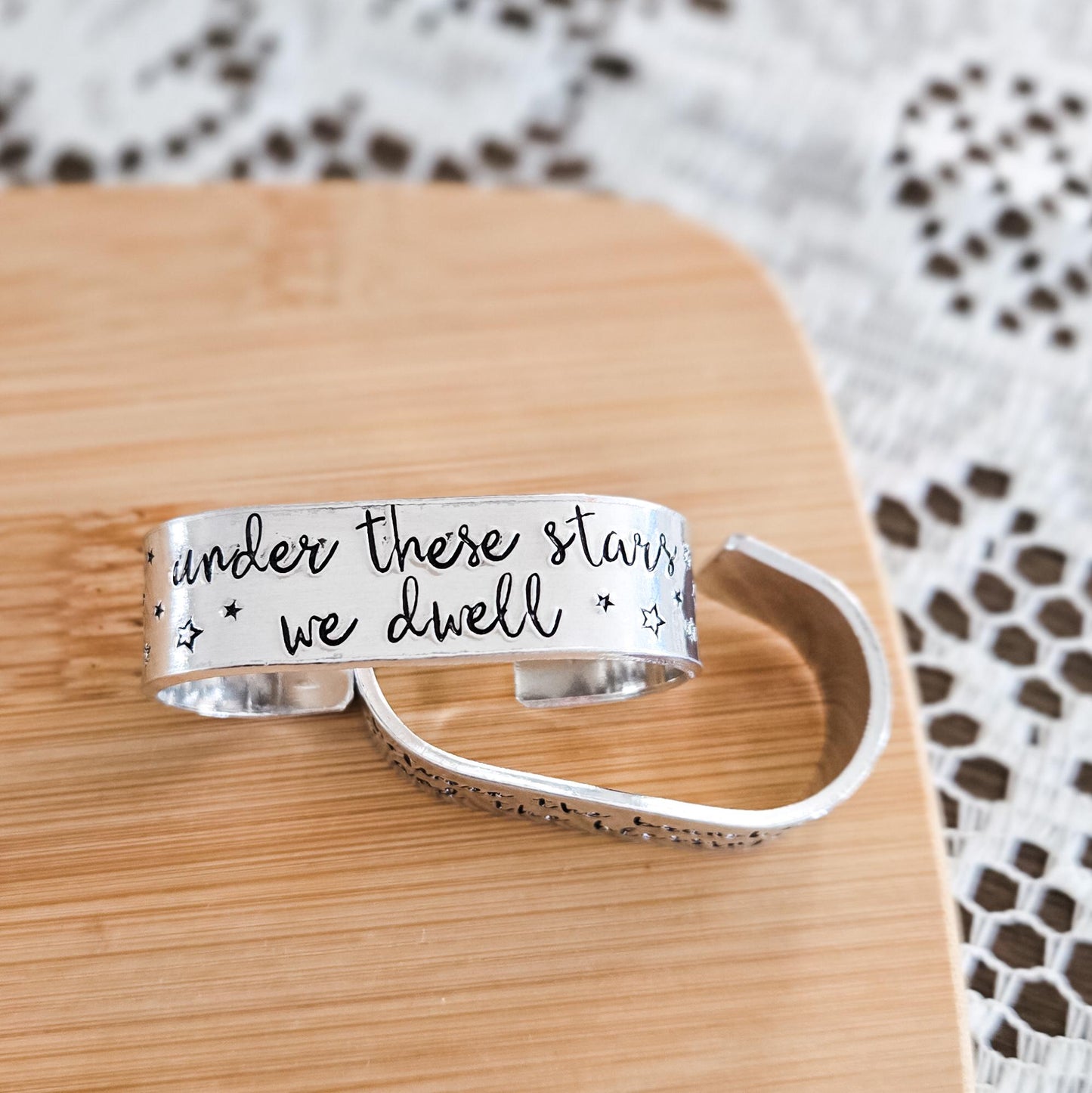 Celestial Sukkot Handcrafted Silver Napkin Rings