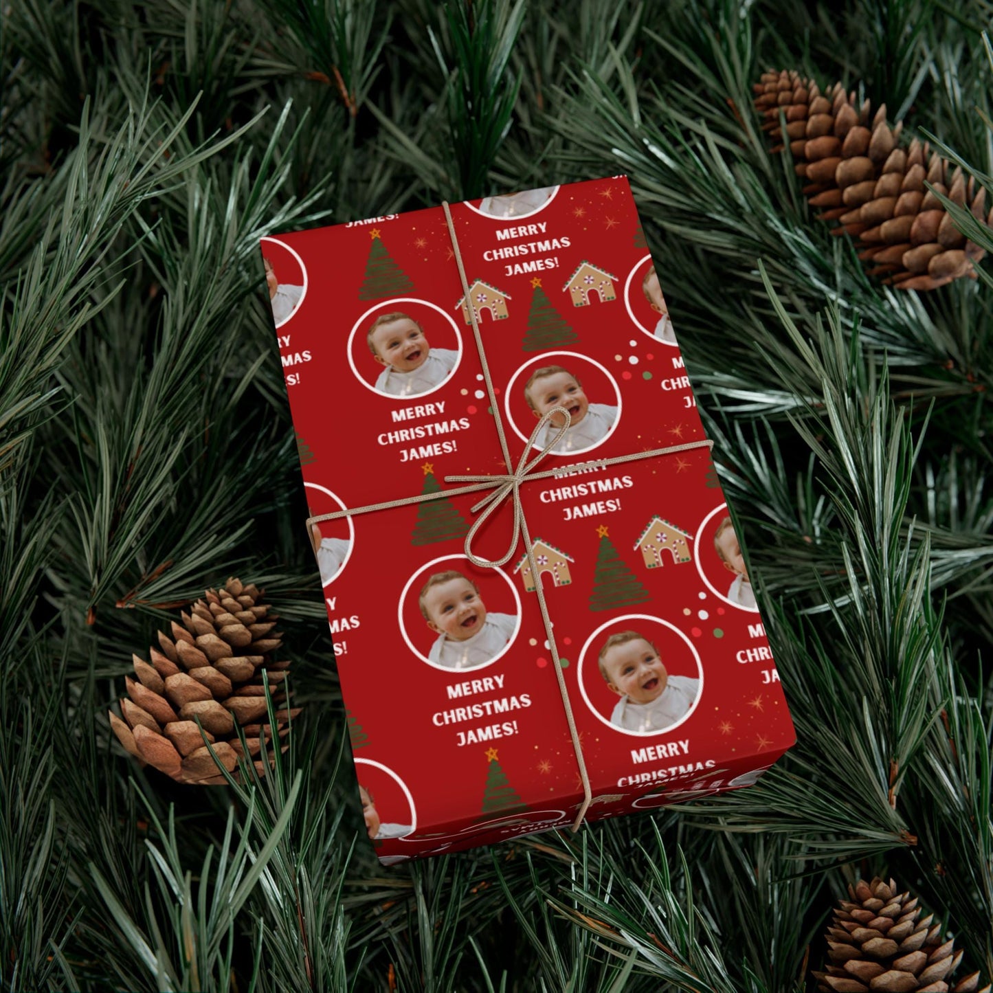 Christmas Photo Wrapping Paper