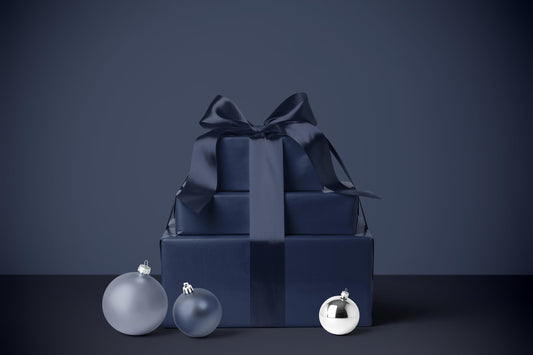 Deep Blue Solid Color Wrapping Paper