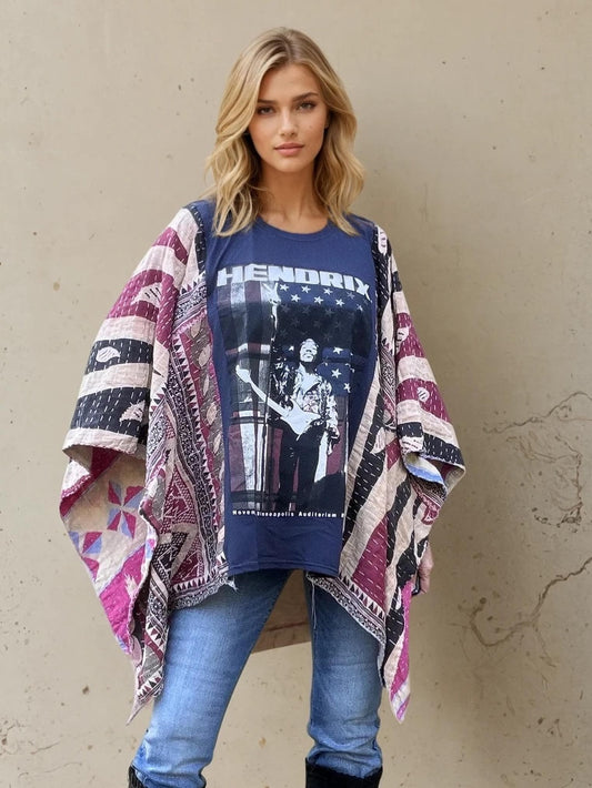 Butterfly Top/Poncho “Jimi Hendrix