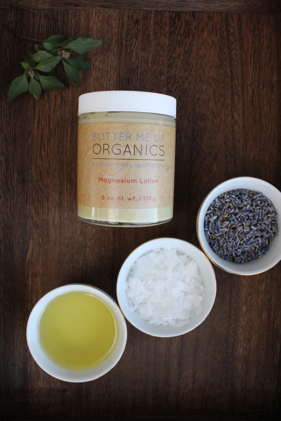 Organic Magnesium Lotion / Magnesium / Magnesium Cream / Magnesium Butter / Magnesium Body Butter / Magnesium Chloride / Magnesium Rub Balm - Concordia Style Boutique