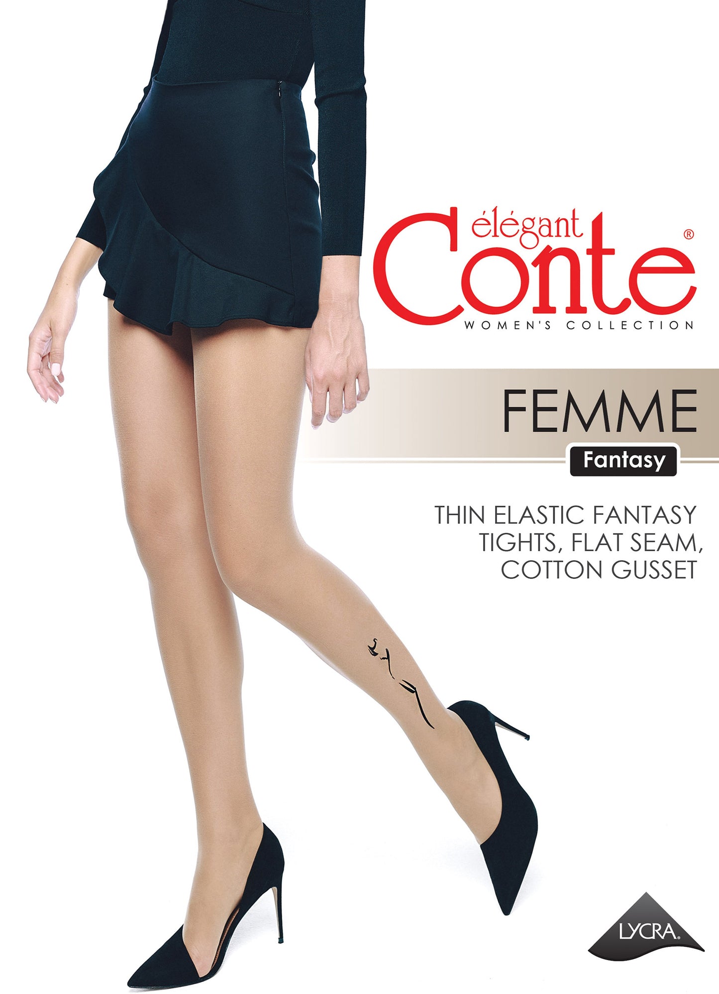 Fantasy Tights Conte Femme - Tattoo Design - Concordia Style Boutique