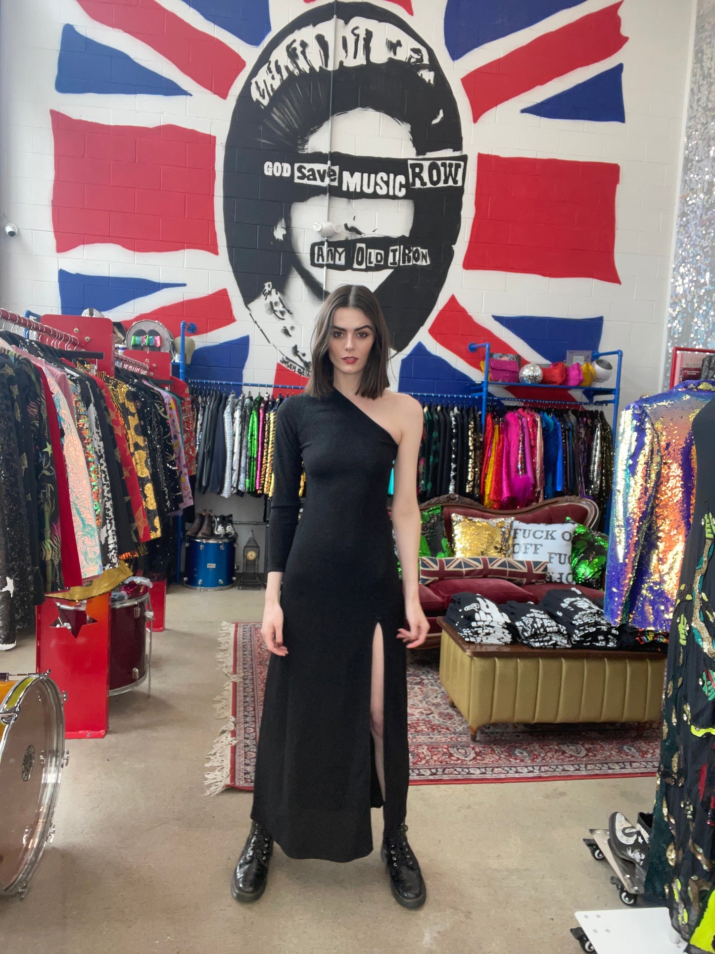 Any Old Iron Black Smith Dress - Concordia Style Boutique