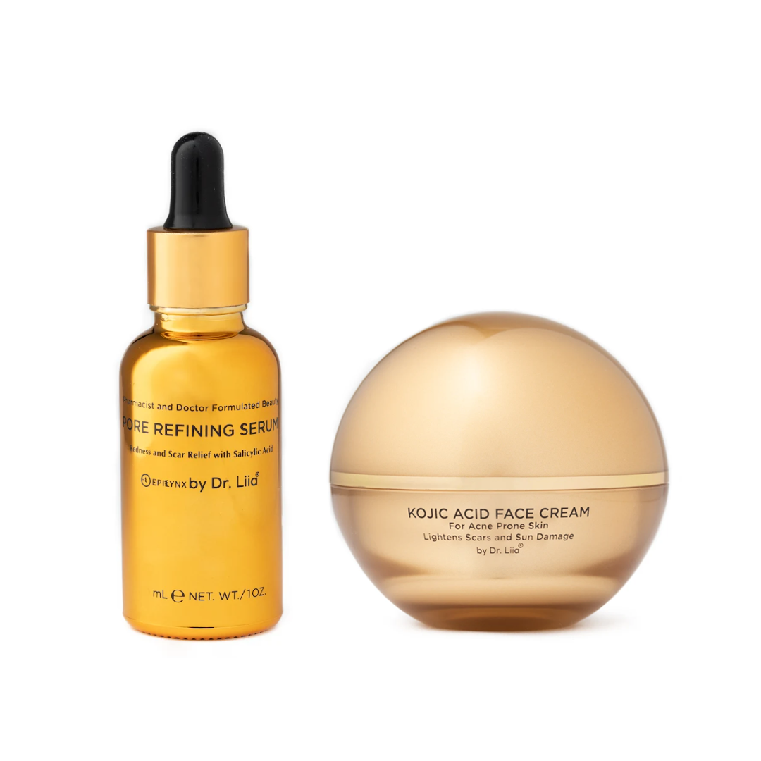 Moisturizer Set for Acne Prone Skin and Acne Scars - Brightening - Concordia Style Boutique