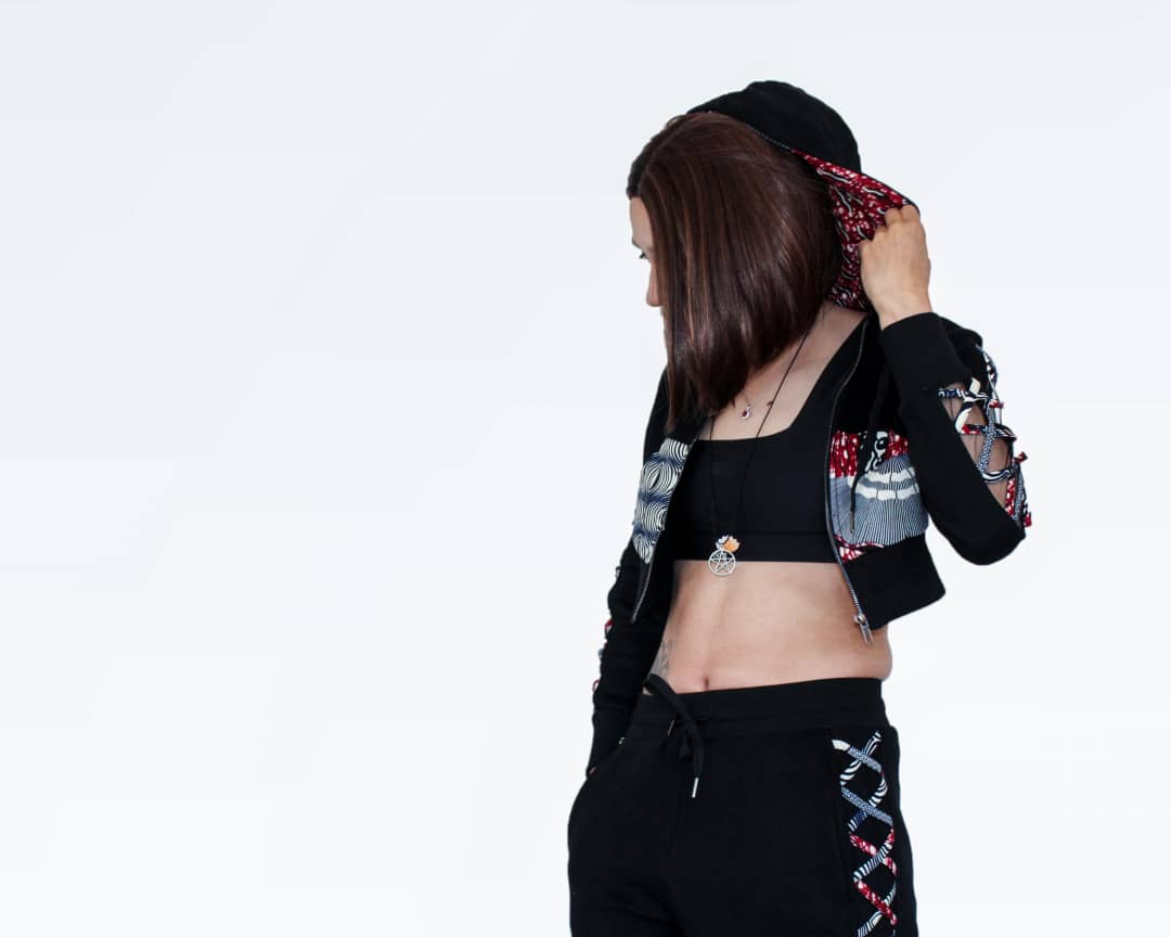 Awa Mesh Joggers Pants | African print joggers - Concordia Style Boutique