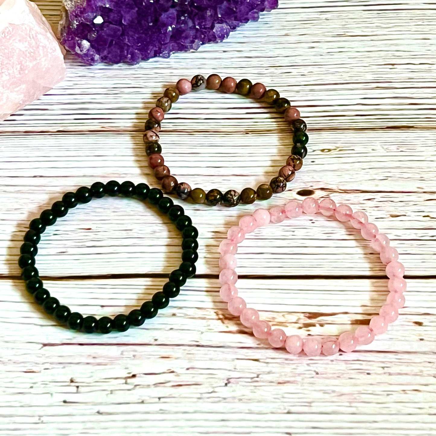 Anger, Trauma & Grief Release Bracelet Set
