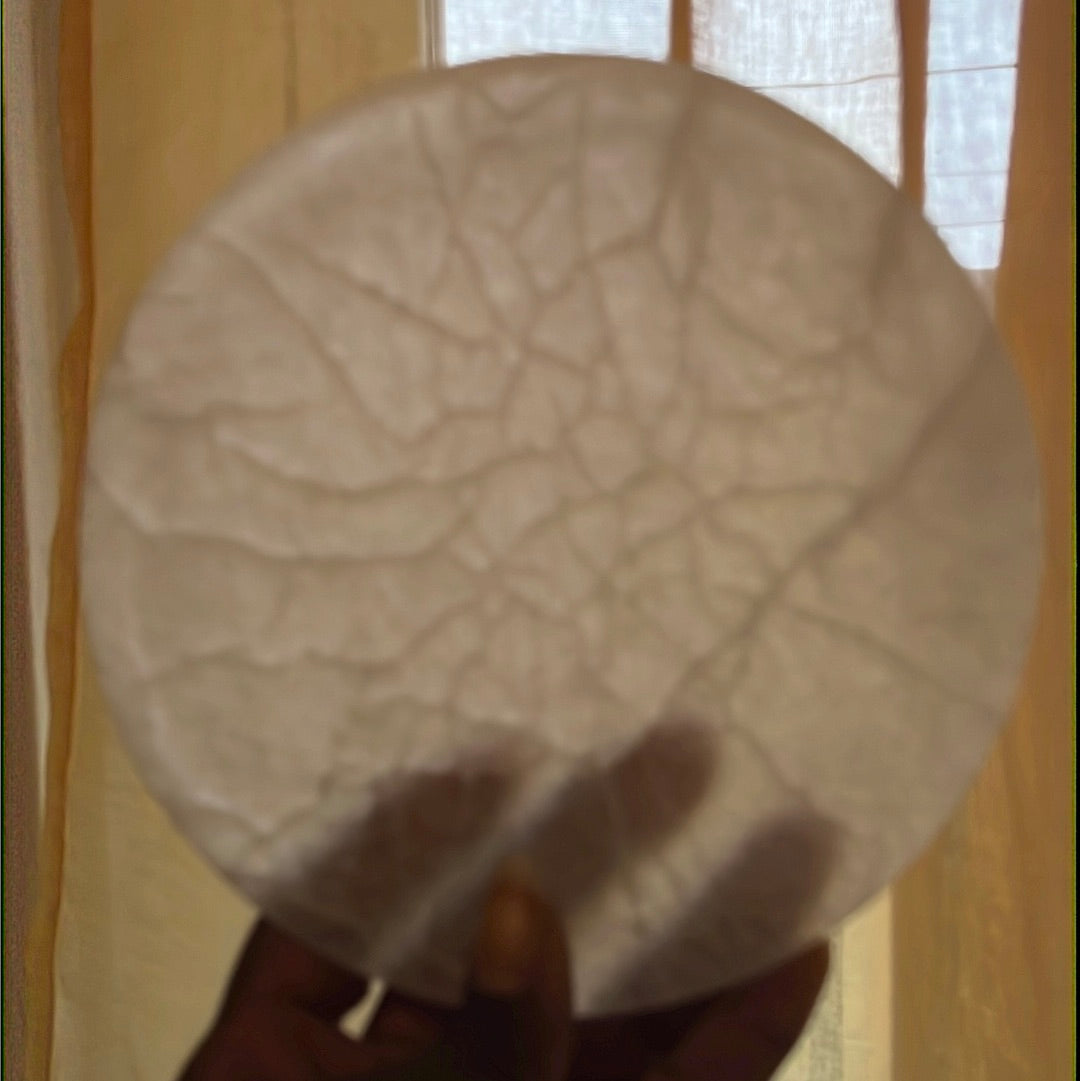 Selenite Charging Plate - Disk - Concordia Style Boutique
