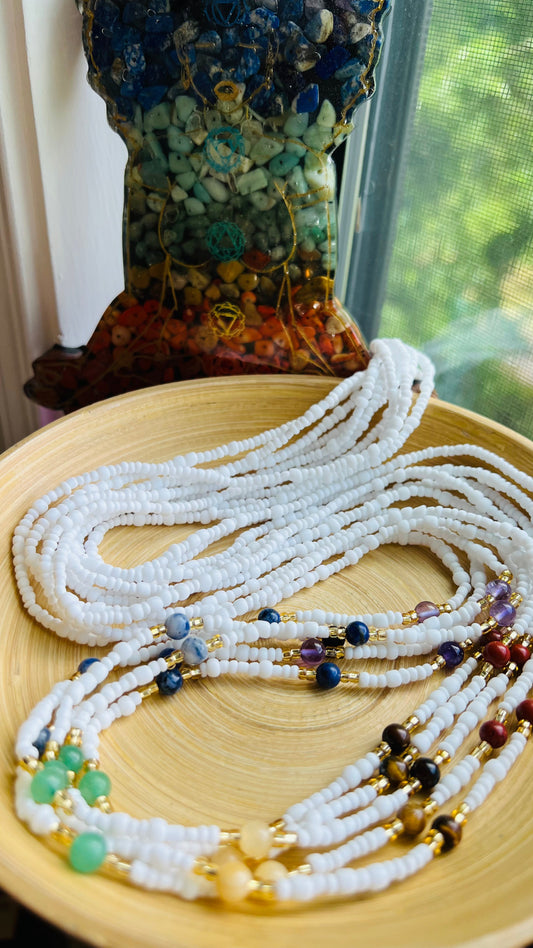 Balance Beads (White Chakra) - Concordia Style Boutique