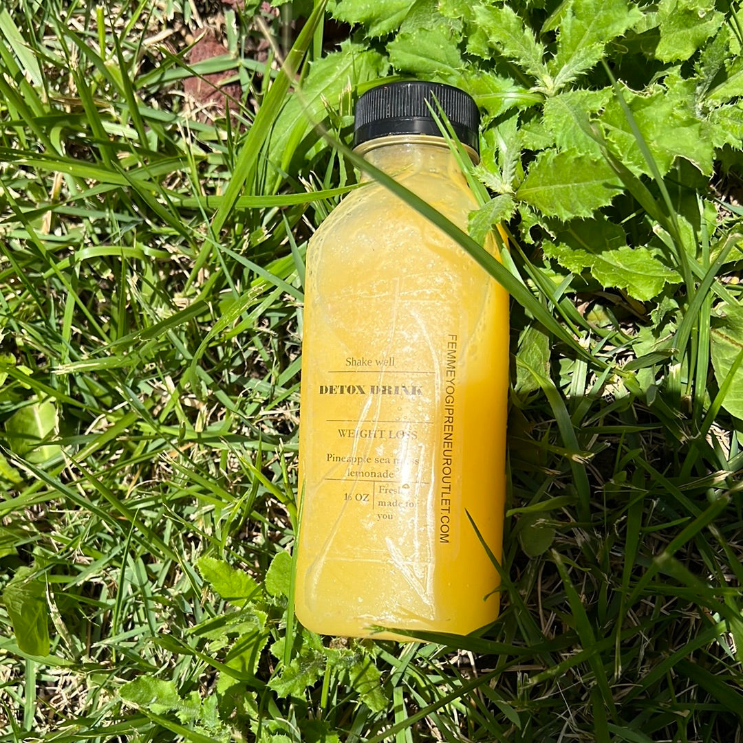 Pineapple Sea Moss Lemonade - Weight Loss Juice - Concordia Style Boutique
