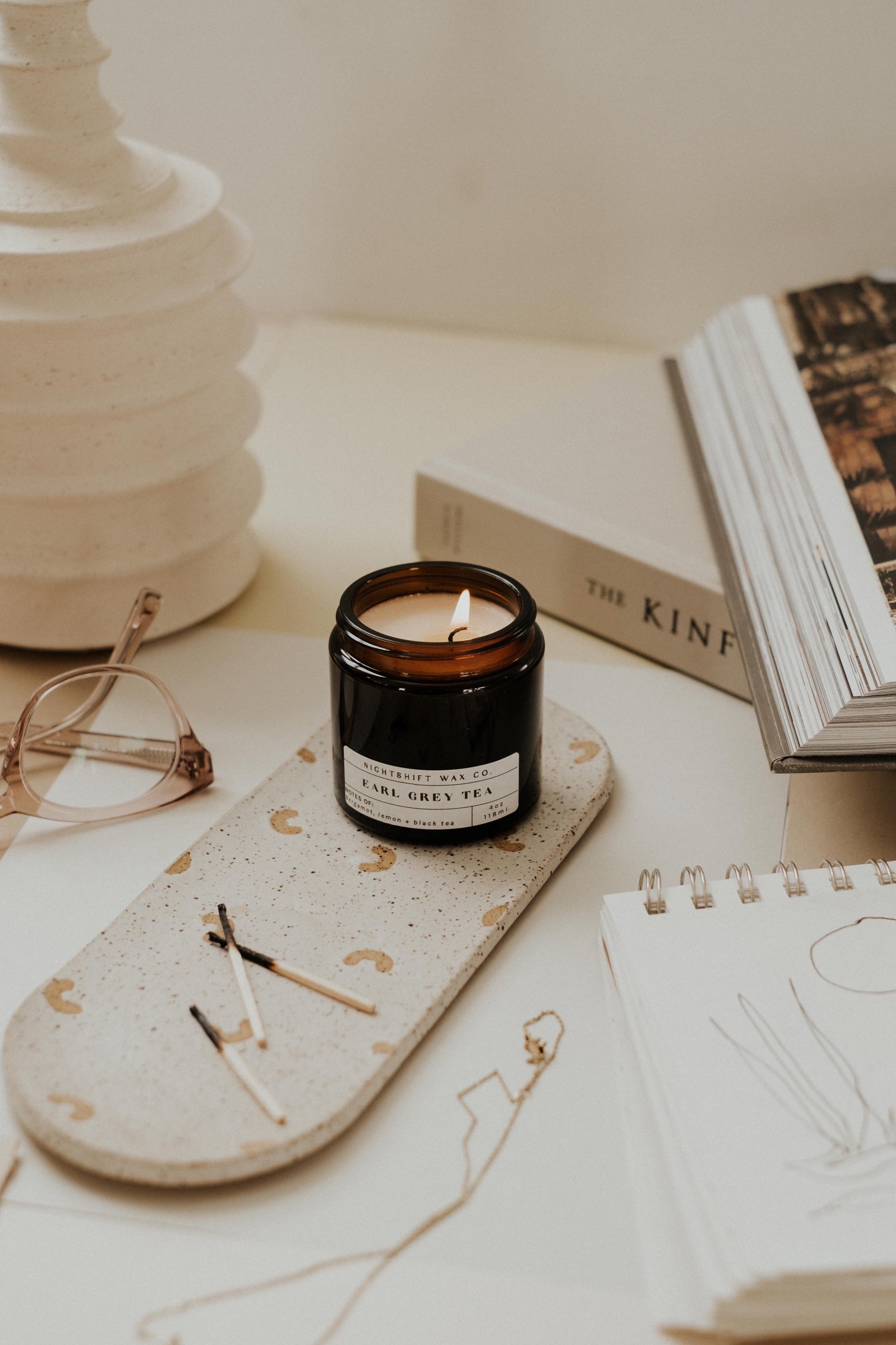 Earl Grey Soy Candle - Concordia Style Boutique