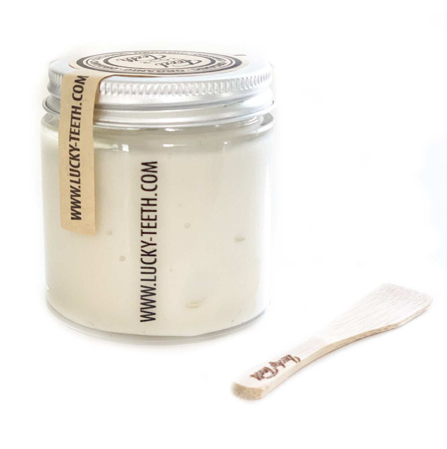 Organic Remineralizing Toothpaste in Glass Jar - Fluoride Free Toothpaste