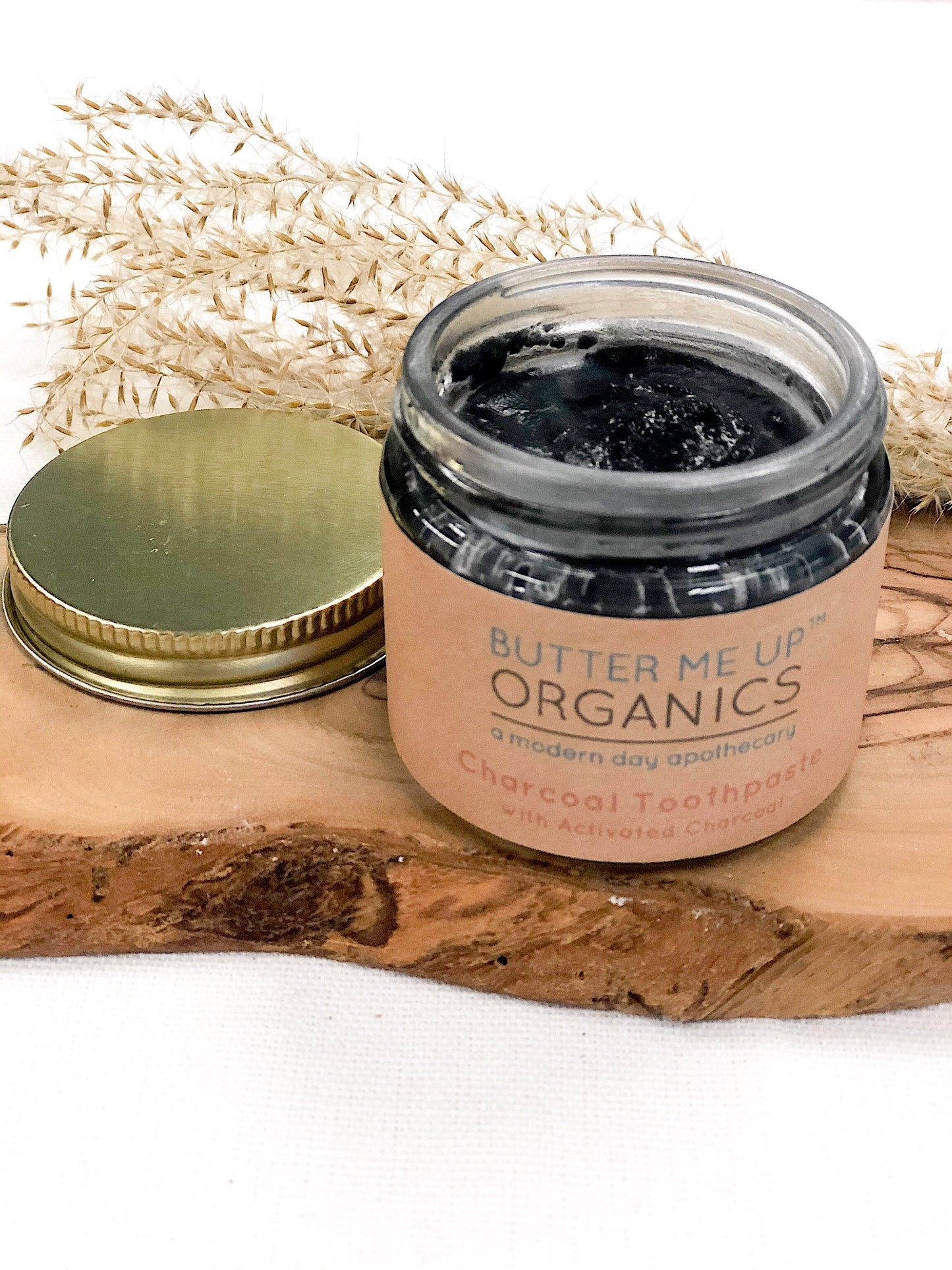 Organic Activated Charcoal Toothpaste / Whitening Toothpaste / Organic Toothpaste / Black Toothpaste / Charcoal Toothpaste / Tooth Paste - Concordia Style Boutique
