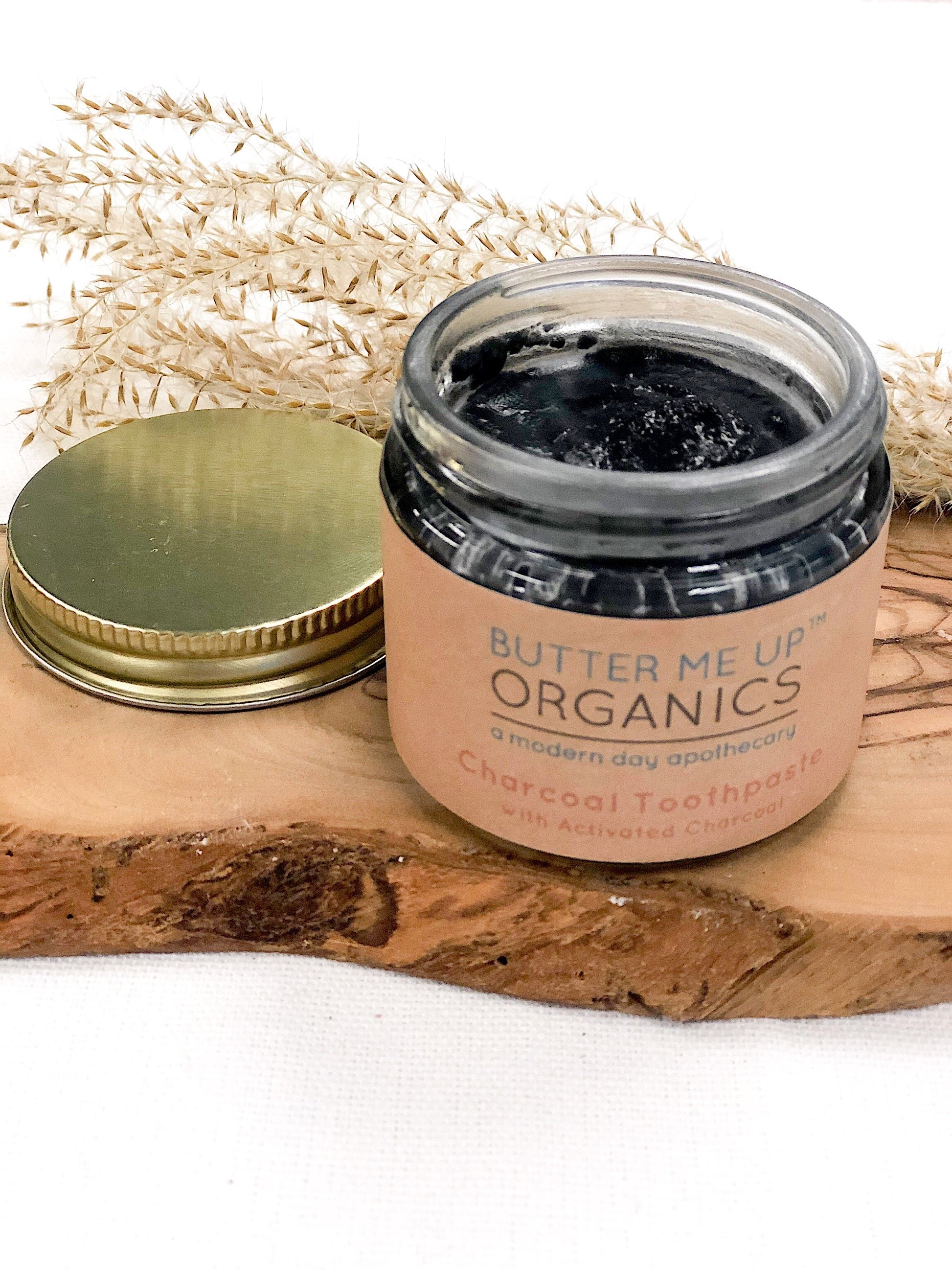 Organic Activated Charcoal Toothpaste / Whitening Toothpaste / Organic Toothpaste / Black Toothpaste / Charcoal Toothpaste / Tooth Paste - Concordia Style Boutique