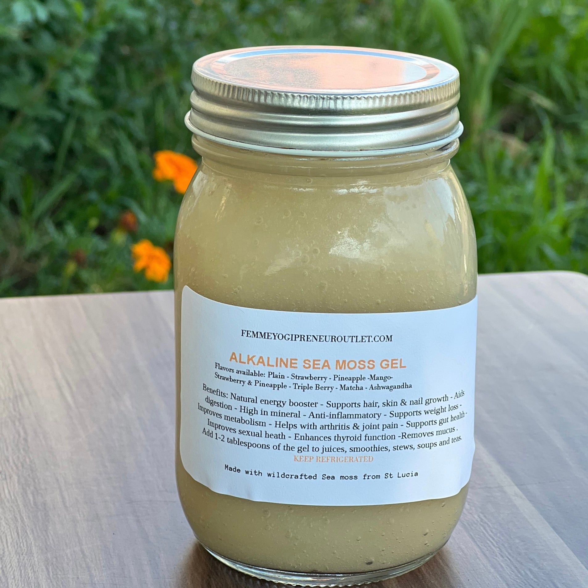Ashwagandha Sea moss gel - Concordia Style Boutique