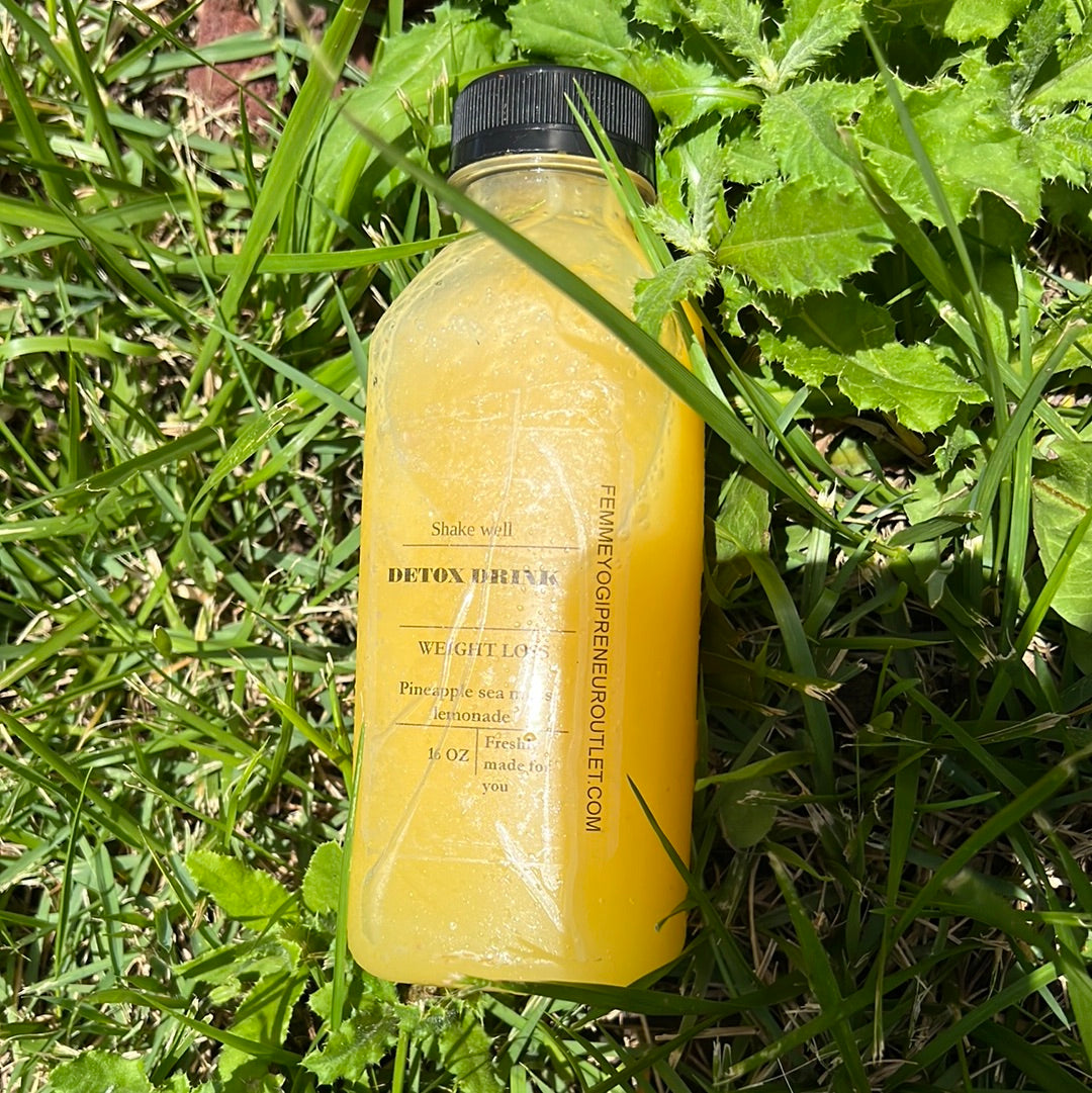 Pineapple Sea Moss Lemonade - Weight Loss Juice - Concordia Style Boutique