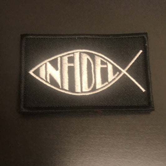 Infidel fish Patch - Concordia Style Boutique