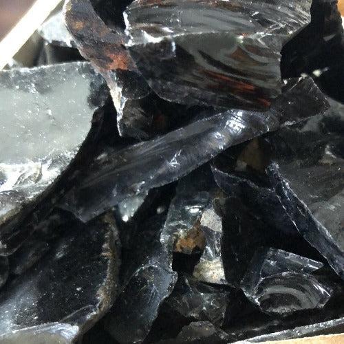 Raw Black Obsidian Healing stones - Concordia Style Boutique