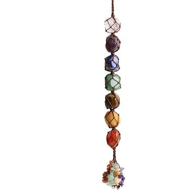 Seven Chakras & Tree of Life Pendant Ornament - Concordia Style Boutique