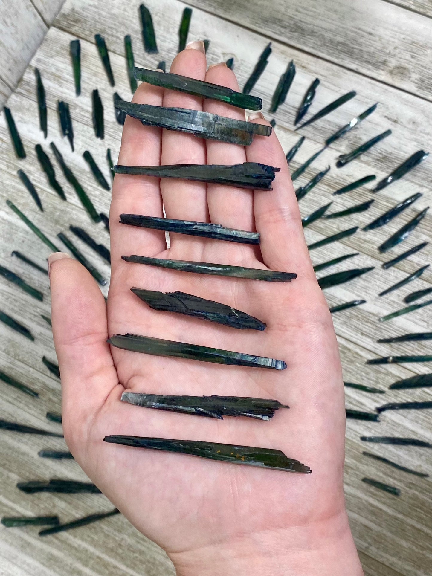 Vivianite Blades - Spiritual Awareness