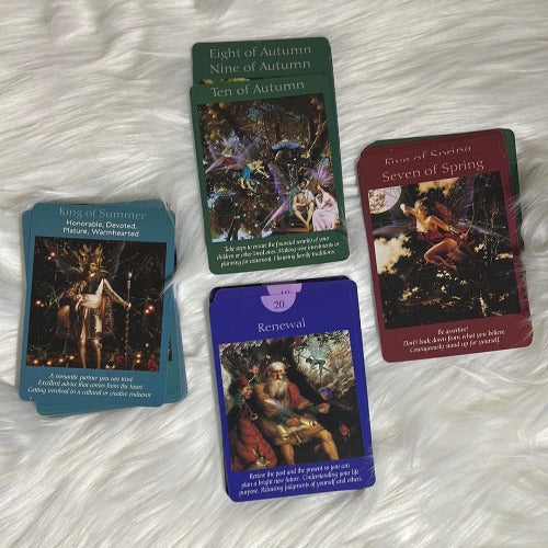 Fairy Tarot cards -78 oracle cards deck with guidance - Concordia Style Boutique