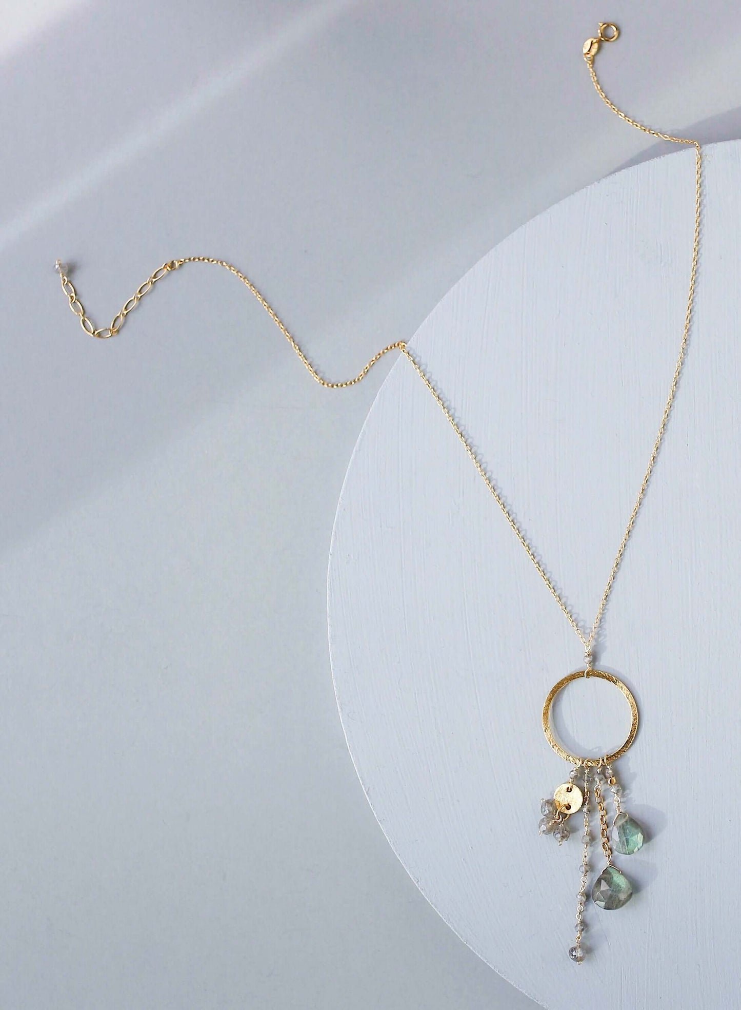 The Ammil Necklace - Labradorite