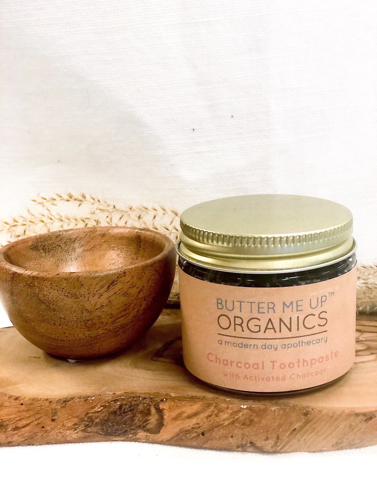 Organic Activated Charcoal Toothpaste / Whitening Toothpaste / Organic Toothpaste / Black Toothpaste / Charcoal Toothpaste / Tooth Paste - Concordia Style Boutique