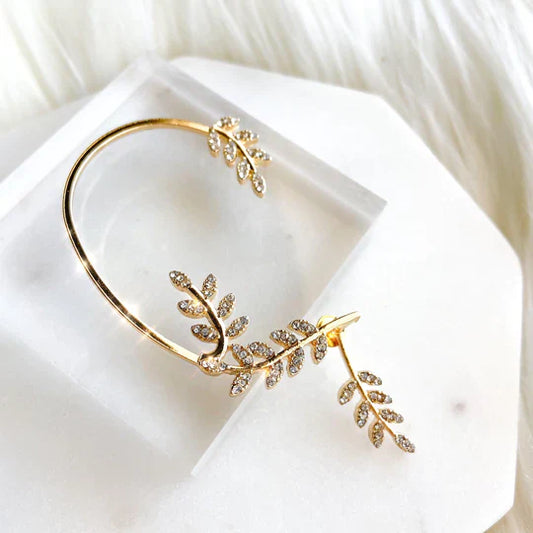 LEAF EAR CUFFS (PAIR) - Concordia Style Boutique
