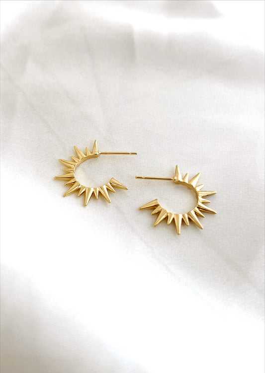 Sun Flare Hoops - Concordia Style Boutique