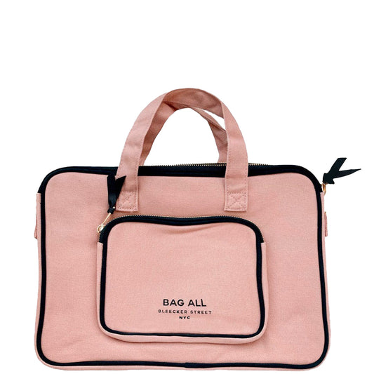 Laptop Case 13", Handle & Charger Pocket, Pink/Blush - Premium 5620 - Luggage & Bags > Luggage Accessories > Packing Organizers from Bag-all - Just $42! Shop now at Concordia Style Boutique