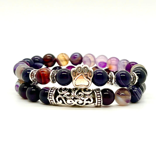 Animal Lovers Dream Amethyst Bracelets