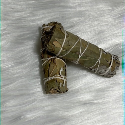 Bay leaves smudge bundles - 4 inches sage smudge stick - Concordia Style Boutique
