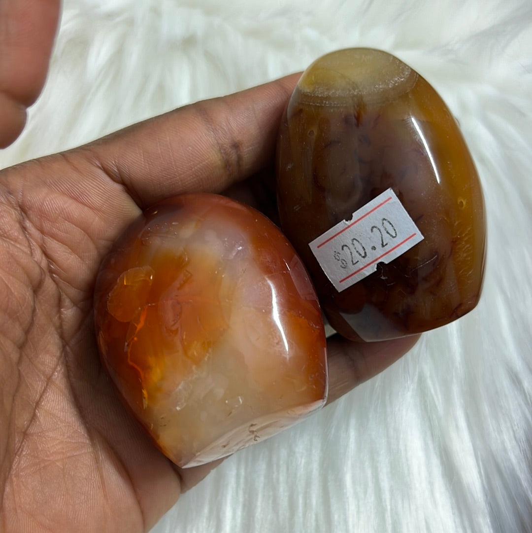 Carnelian stone - Free form Healing stone - Concordia Style Boutique