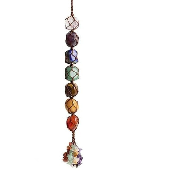 Seven Chakras & Tree of Life Pendant Ornament - Concordia Style Boutique