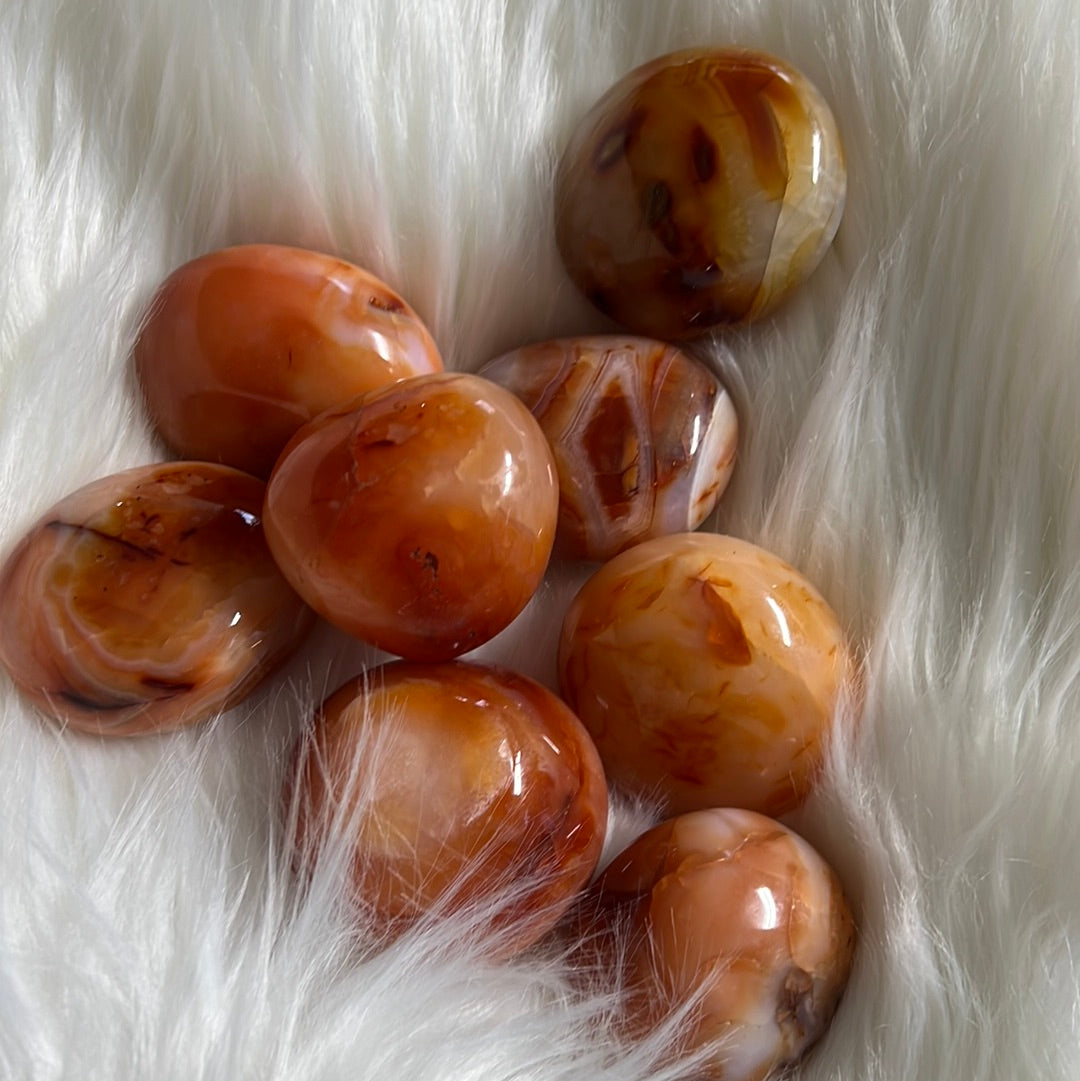 Carnelian Tumble stones - Concordia Style Boutique