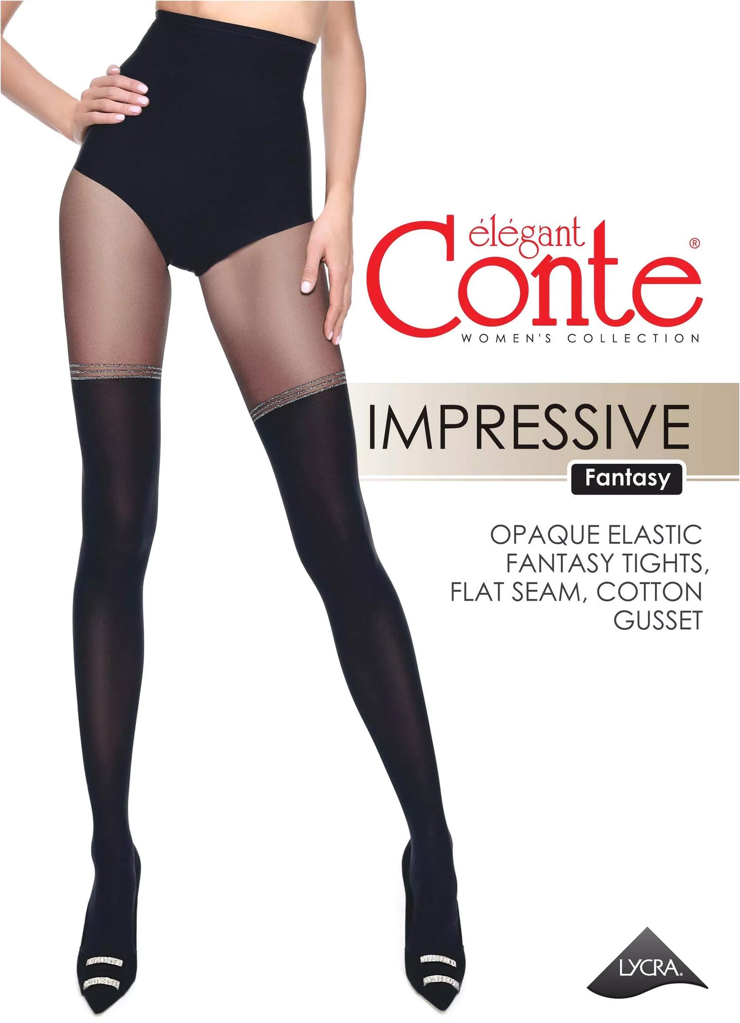 Fantasy Tights Conte Impressive - Imitation of Knee-Highs - Concordia Style Boutique