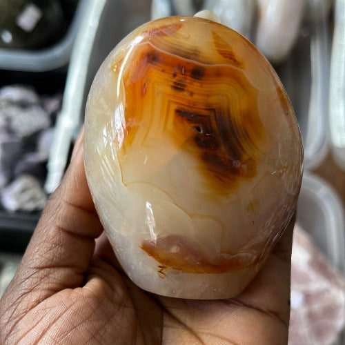 Carnelian stone - Free form Healing stone - Concordia Style Boutique