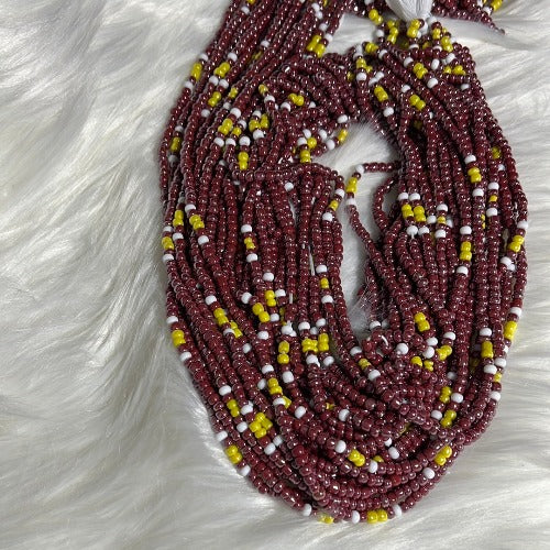 Brown Skin Girl Waist Beads - Marron Belly beads - Concordia Style Boutique