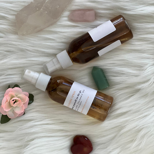 Aura cleansing spray infused with Quartz - Concordia Style Boutique