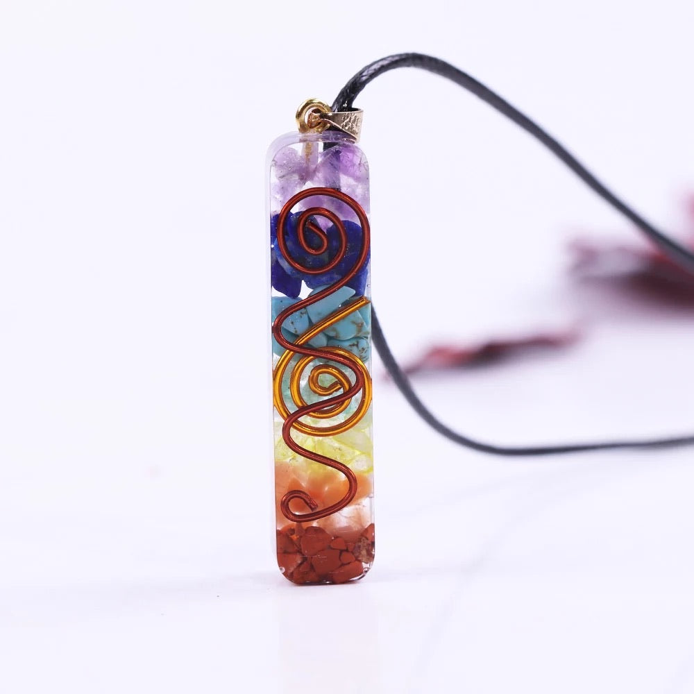 Orgone Chakra balancing necklace | EMF protection - Concordia Style Boutique